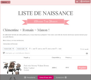 Lista Nascita