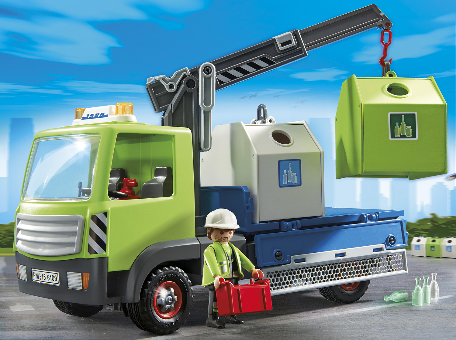 PLAYMOBIL_6109_Glass Sorting Truck