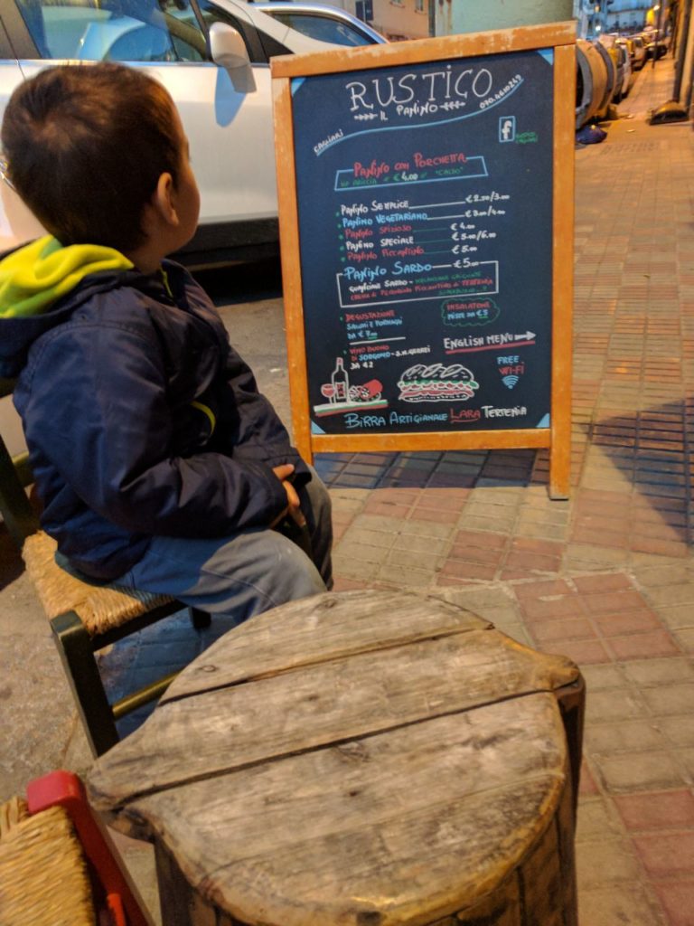 Cagliari bambini Panino Rustico