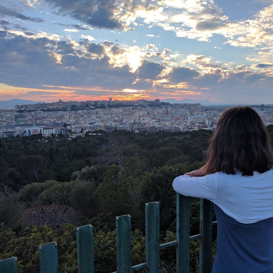 Perfezione tramonto Cagliari