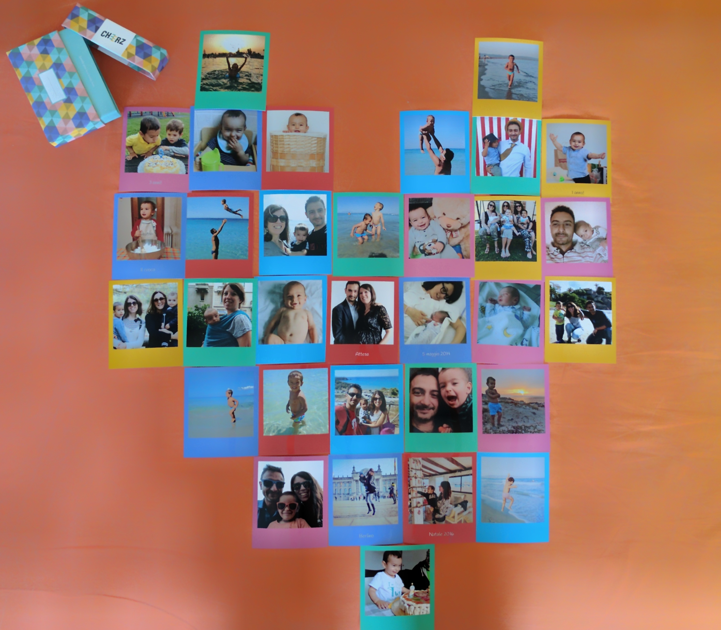 Cheerz foto polaroid cuore