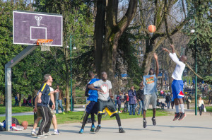 Parco Sempione - basket